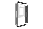 Väggfäste, AV-Möbel - Multibrackets M OH75 - Max 160 kg - recommended for 75" - 7350105218231