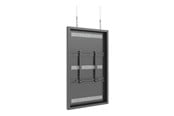 Väggfäste, AV-Möbel - Multibrackets M Pro Series enclosure - Slim - for flat panel - universal wire - black - Max 25 kg - recommended for 55" - 7350105217722