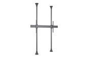 Väggfäste, AV-Möbel - Multibrackets M Pro Series mounting kit - single side - for flat panel - fixed arms - black - Max 80 kg - recommended for 110" - 7350105217388