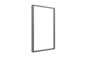 Väggfäste, AV-Möbel - Multibrackets M Pro Series enclosure - for flat panel - high brightness frame - black - Max - recommended for 65" - 7350105217777