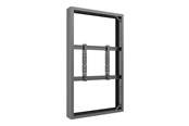 Väggfäste, AV-Möbel - Multibrackets M Pro Series enclosure - medium - for LCD display - b2b - black RAL 9005 - Max 50 kg - recommended for 65" - 7350105217753