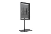 Väggfäste, AV-Möbel - Multibrackets M Pro Series stand - single pole enclosure - black - Max 50 kg - recommended for 55" - 7350073738427