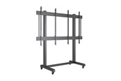 Väggfäste, AV-Möbel - Multibrackets M Pro Series cart - for LCD display - black - Max 200 kg - recommended for 136" - 7350105216169