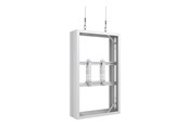 Väggfäste, AV-Möbel - Multibrackets M Pro Series enclosure - medium - for 2 LCD displays - wire b2b - white - Max 50 kg - recommended for 43" - 7350022738867