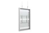 Väggfäste, AV-Möbel - Multibrackets M Pro Series enclosure - low profile - for flat panel - high brightness wire medium - white - Max 50 kg - recommended for 65" - 7350022733596