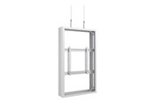 Väggfäste, AV-Möbel - Multibrackets M Pro Series enclosure - medium - for LCD display - wire b2b - white RAL 9005 - Max 50 kg - recommended for 55" - 7350022738874