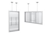 Väggfäste, AV-Möbel - Multibrackets M Pro Series enclosure - Large - for LCD display - white RAL 9005 - Max 50 kg - recommended for 85" - 7350022739215