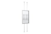 Väggfäste, AV-Möbel - Multibrackets M Pro Series stand - fixed - for LCD display - enclosure - white - Max 50 kg - recommended for 85" - 7350022739253