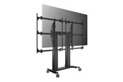Väggfäste, AV-Möbel - Multibrackets M Pro Series cart - All-in-One - for LED display - motorised - black - Max 300 kg - recommended for 136" - 7350022738539