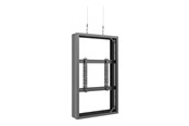 Väggfäste, AV-Möbel - Multibrackets M Pro Series enclosure - medium - for LCD display - wire b2b - black RAL 9005 - Max 50 kg - recommended for 55" - 7350022738904