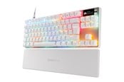 Tangentbord - SteelSeries Apex Pro TKL Gen 3 - Gaming Keyboard - Utan numpad - Nordisk - Vit - 64900
