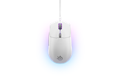 Mus - SteelSeries Rival 3 Gen 2 - Gamingmus - Optic - 6 knappar - Vit - 62516