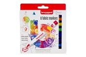 Hobby Tillbehör - Bruynzeel Textile markers 8 pcs. - 60227008