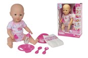 Dockor & Tillbehör - Simba New Born Baby Äta Väta Docka, 38 cm - 105032533