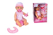 Dockor & Tillbehör - Simba New Born Baby Äta Väta Docka, 30 cm - 105037800