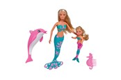 Docka, bamse och tillbehör - Steffi Love Mermaid Friends - 105733336