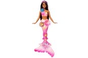 Dockor & Tillbehör - Barbie Blooming Magic Black Mermaid Doll - JDM73