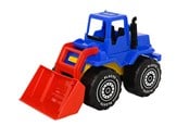 Utomhuslek - Plasto Frontloader (30 cm) PinkBlack - 1655000BOX