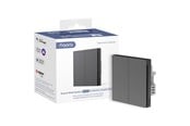 Smarta Hem - Aqara Smart Wall Switch H1 Double– Grey (No Neutral) - WS-EUK02-G