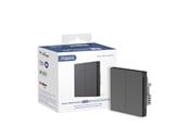 Smarta Hem - Aqara Smart Wall Switch H1 Double– Grey (With Neutral) - WS-EUK04-G