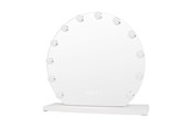 Sminkspeglar - UNIQ London Round Makeup Mirror with 12 LED lights - 7268