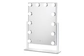 Sminkspeglar - UNIQ New York Mega Makeup Mirror with 12 LED lights - White - 7275