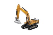 Leksaksbil - Toi-Toys METAL Construction vehicle Excavator with tracks 1:55 - 21528A