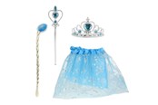 Outfits & kostymer - Toi-Toys Ice Princess with Tutu Tiara and Staff Princess - 12456A