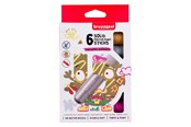Hobby Tillbehör - Bruynzeel - Gouache Sticks Metallic 6 pcs. - 60159206