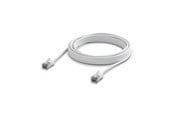 Nätverkskabel - Ubiquiti UniFi Premium Patch Cable Outdoor White 5M - Vit - 5m - UACC-Cable-Patch-Outdoor-C6A-5M-W
