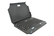 Tangentbord - Gamber-Johnson LLC BACK LIT 2-IN-1 KBD GALAXY TAB - Tastatur & Folio set - Tysk - Svart - 7160-1869-02