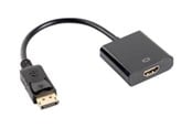 Displaykabel - Lanberg adapter - DisplayPort / HDMI - 20 cm - AD-0009-BK
