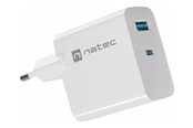 Mobile - Adapters & Chargers - Natec Ribera power adapter - GaN - USB 24 pin USB-C - 45 Watt - NUC-2142