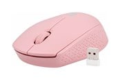 Mus - Natec STORK - mouse - 2.4 GHz - pink - Mouse - Optic - 3 knappar - Pink - NMY-2002