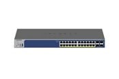 Switch - Netgear S3300-28X (GS728TX) - 28-Port Gigabit Ethernet Stackable Smart Switch with 2 Copper 10G and 2 SFP+ 10G Ports - GS728TX-300EUS