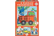 Pusselspel - Educa 6-9-12-16 Rescue Patrol - 80-17144
