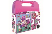 Pusselspel - Educa 12-16-20-25 Minnie Happy Helpers - 80-17638