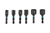 Borr & Bits - Makita E-15768 Impact Black Impact Socket Bit Set 6 Pieces - E-15768