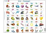 Pusselspel - Larsen Puzzles Maxi Word 40 pcs - LA-LS41DK