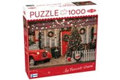 Pusselspel - Tactic Christmas porch 1000 pcs puzzle - 59606