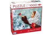 Pusselspel - Tactic Girl with Red Mittens 1000 pcs puzzle - 59221
