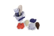 Babyleksaker - Filibabba Silikone strandsæt - Blue Mix - FI-03559