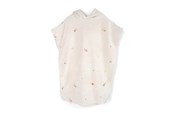 Babyvård - Filibabba Embroidered beach poncho GOTS - Ocean Blossom - FI-03574