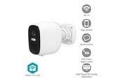 Smarta Hem - Nedis SmartLife outdoor camera Wi-Fi 4MP Quad HD 1440p / 2560x1440 IP66 With motion sensor Night vision White - WIFICBO32WT