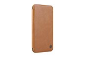 Mobile - Covers & Cases - Nillkin Qin Pro Leather Case for iPhone 16 - Brown - 6902048281943