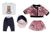 Dockor & Tillbehör - Baby Born Glam Outfit 43 cm Doll clothes set - 837320