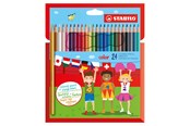 Skriv- och ritverktyg - STABILO color - Colored Pencil - Set With 24 Pieces - 1924/77-11
