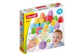 Babyleksaker - Quercetti - Momy Soft Building Blocks with Sound 18 pcs. - 04145