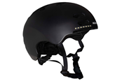Utomhuslek - Hudora Skater Helmet with Kled and Led Black Size S (53-55cm) - 84178