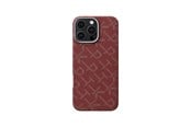 Mobile - Covers & Cases - PITAKA Tactile Woven Case PTK Red/Gold - iPhone 16 Pro - KI1602PTK